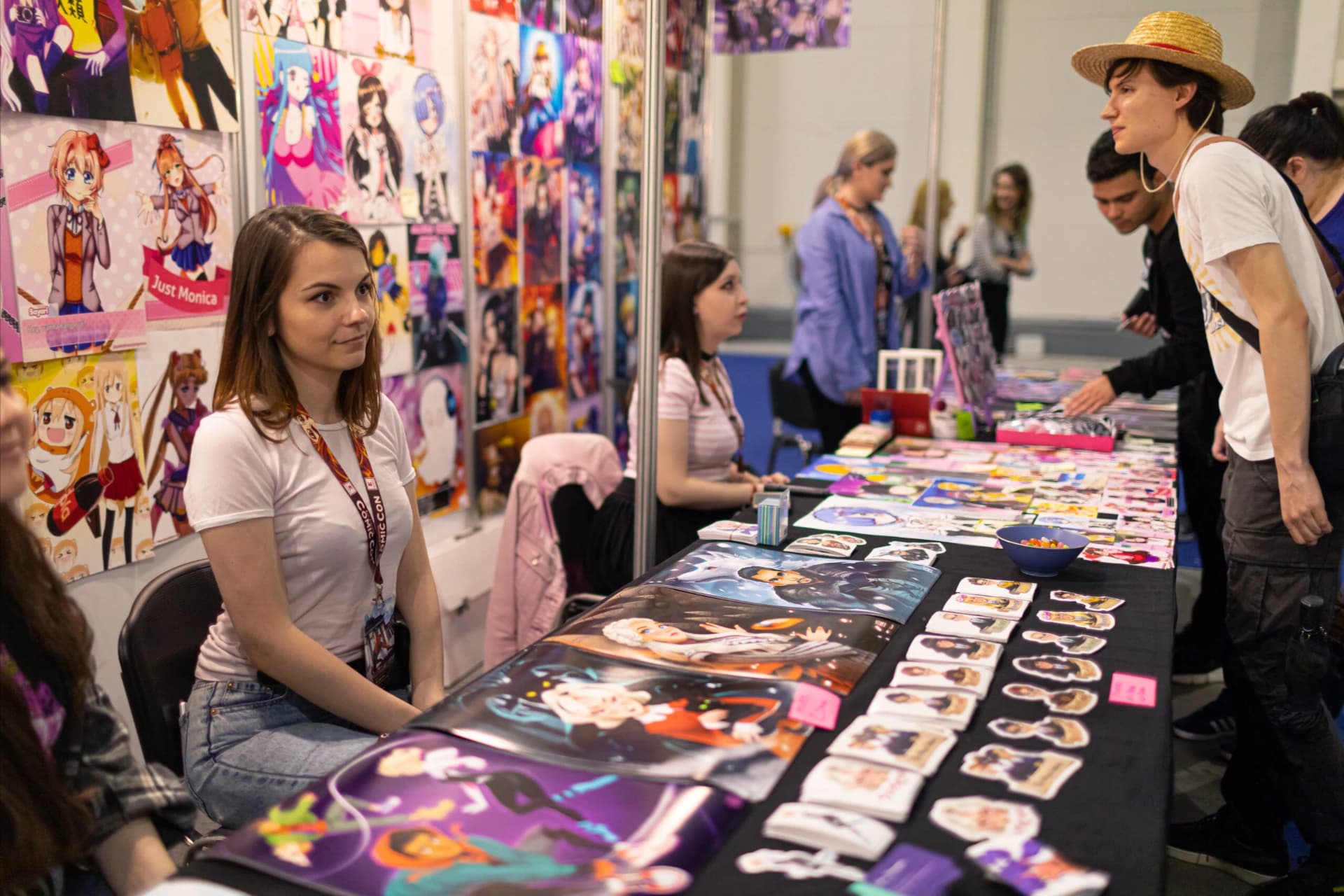Artists' Alley at EECC