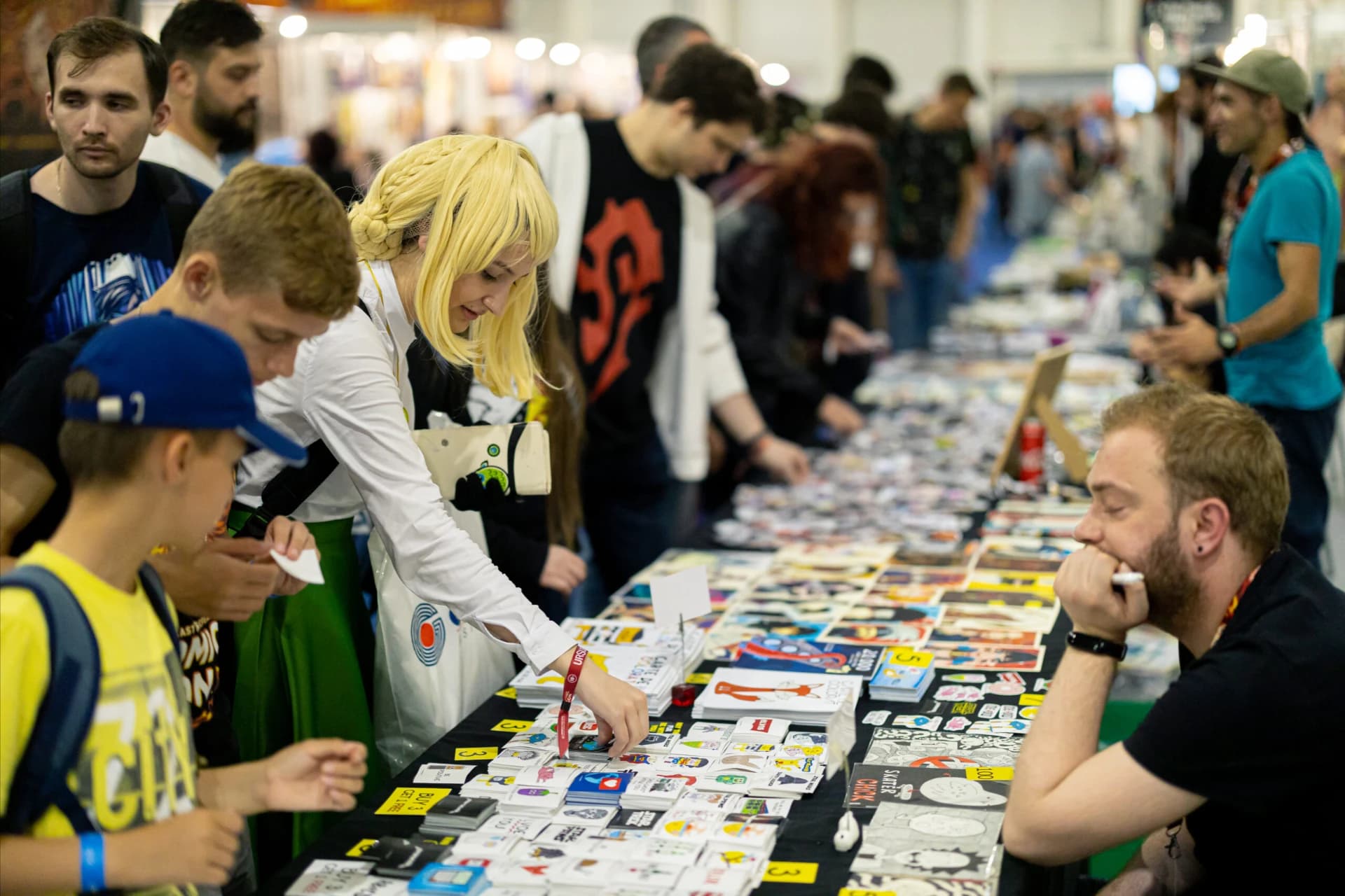 Artists' Alley at EECC